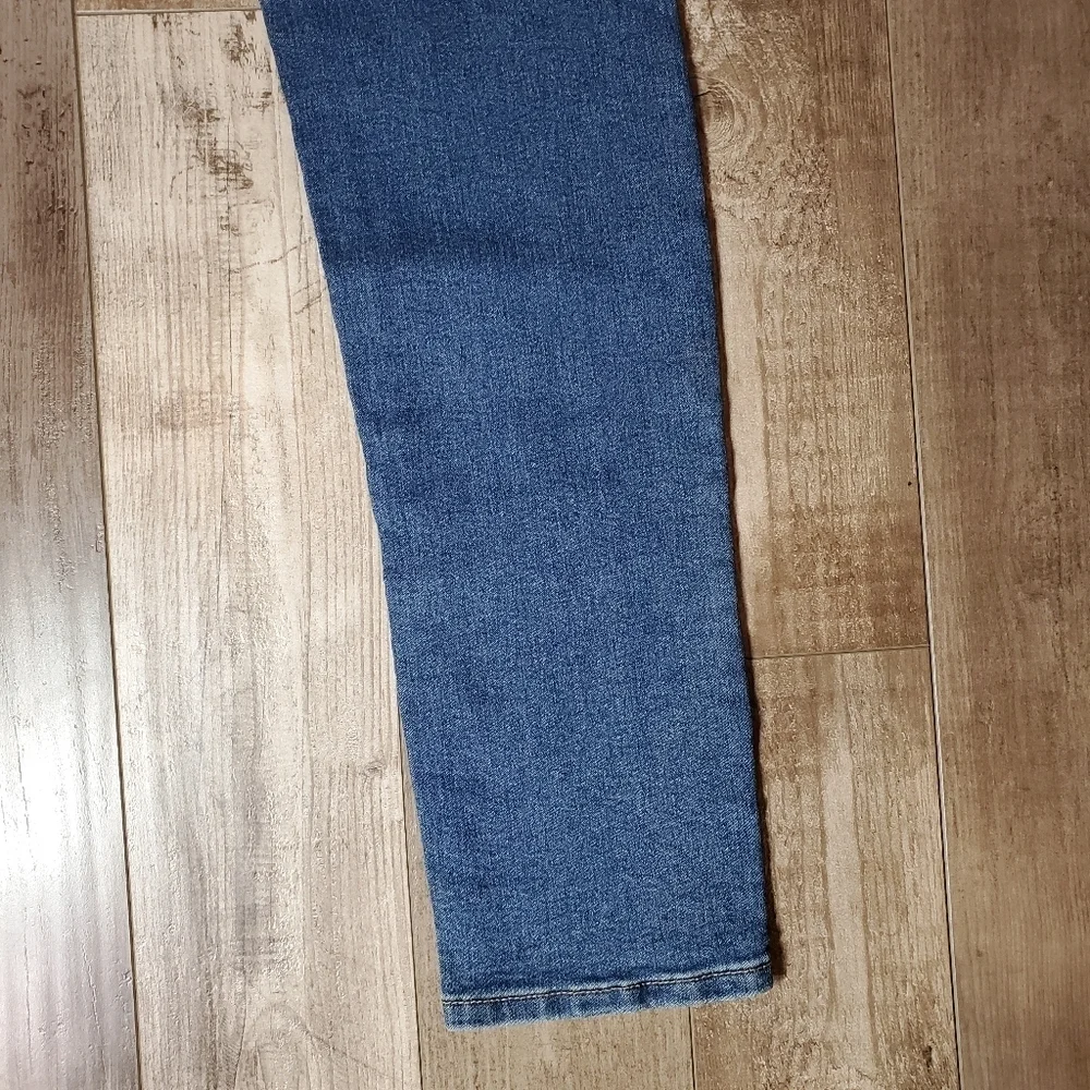 Fashion Nova Stretchy Blue Skinny Jeans Size 15/16 NWOT